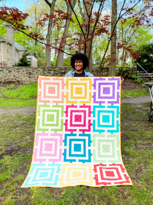 Scrappy Minmi Quilt - Fat Quarter Version
