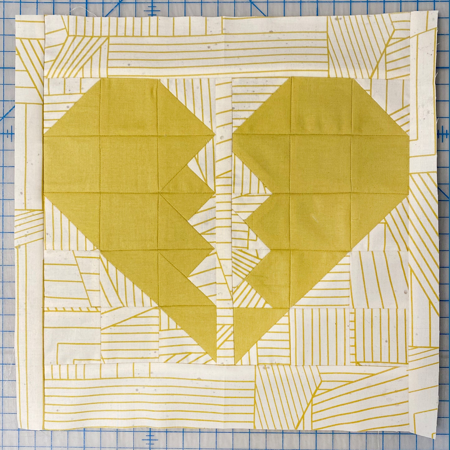 BFF Quilt Block - What is love? Collaboration Version - PDF Pattern