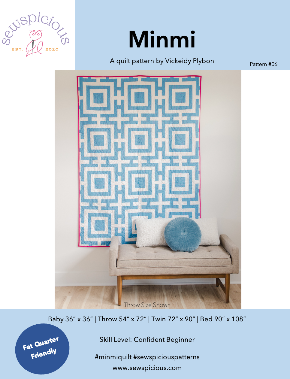 Minmi Quilt - PDF Pattern