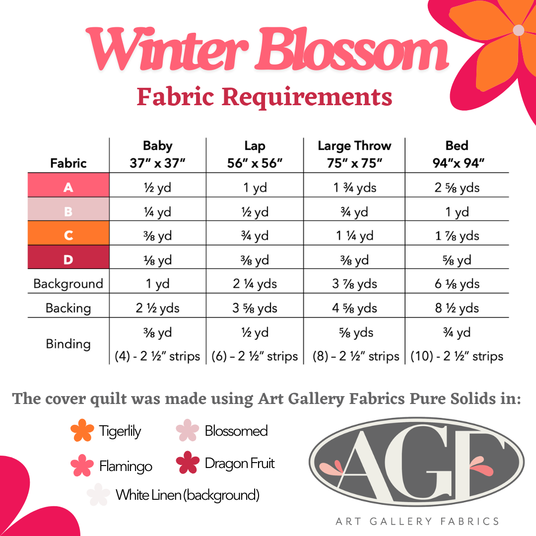 Winter Blossom - PDF Pattern