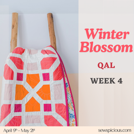 Winter Blossom QAL - Week 4