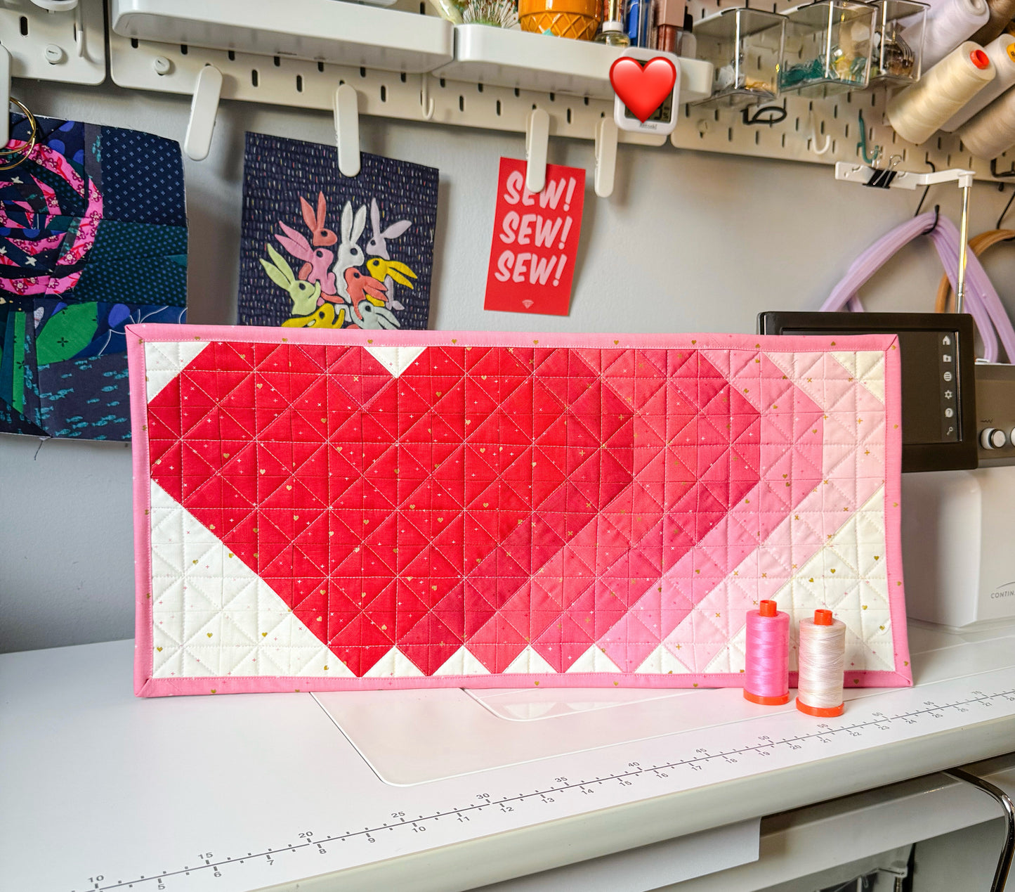 Love Rainbow Block  - PDF Pattern - Free Download (Limited Time)