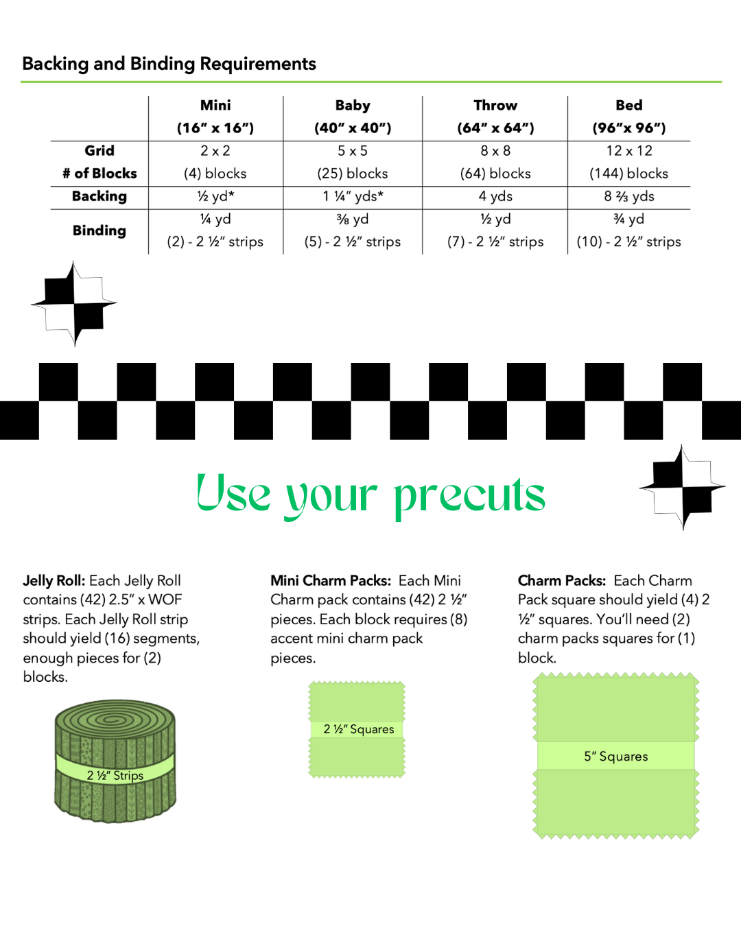 Carlita Quilt - PDF Pattern