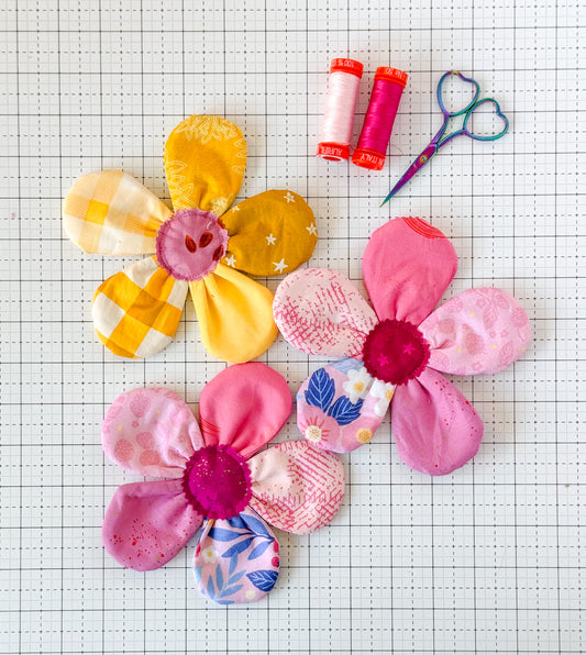 Scrappy Puffy Flower Tutorial
