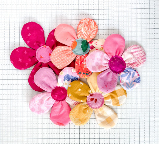 Scrappy Puffy Flower Tutorial