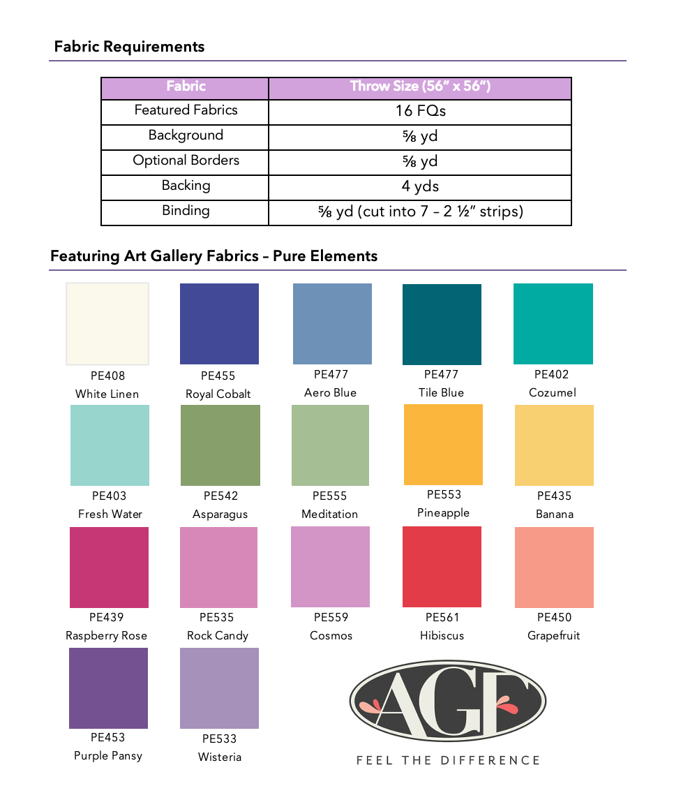 Rosalia Quilt - PDF Pattern